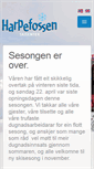 Mobile Screenshot of harpefossen.no